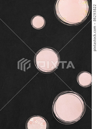 Sakura pattern fluffy ball background material Japanese style image Sakura pattern fluffy ball background material Japanese style image 86293822