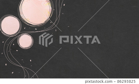 Sakura pattern fluffy ball background material Japanese style image Sakura pattern fluffy ball background material Japanese style image 86293825