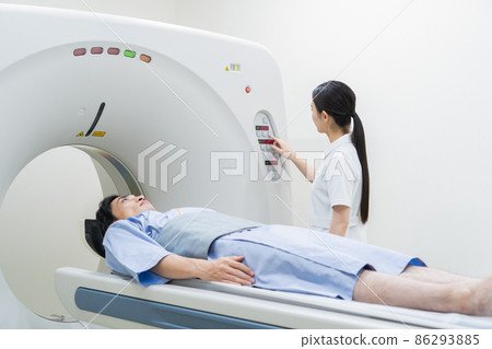 Hospital human dock MRI CT examination medical care 86293885