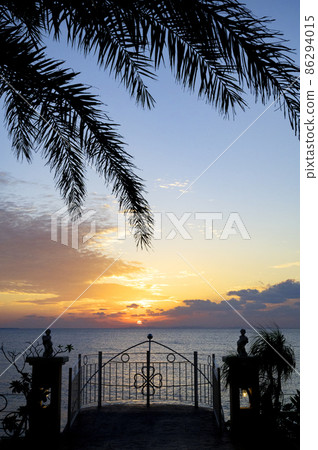 沖繩美國村的夜景 86294015