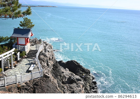 [高知縣]桂濱海泉神社（龍宮） 86294613