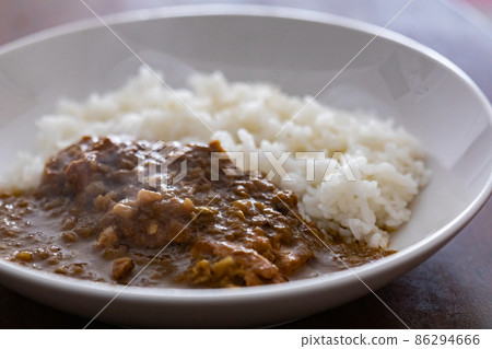 Hot and delicious curry rice Hot and delicious curry rice 86294666