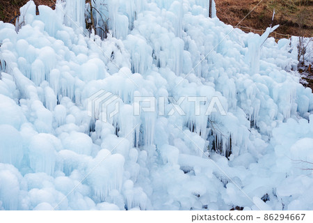 Chichibu's Three Great Ice Pillars, Ashigakubo's Ice Pillars Chichibu's Three Great Ice Pillars, Ashigakubo's Ice Pillars 86294667
