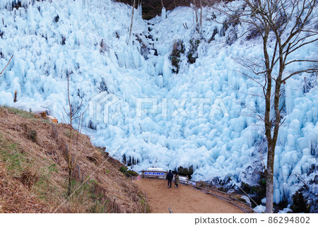 秩父的三大冰柱、足久保的冰柱 86294802