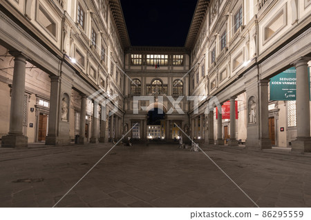 The Uffizi palace in Florence, Italy The Uffizi palace in Florence, Italy 86295559