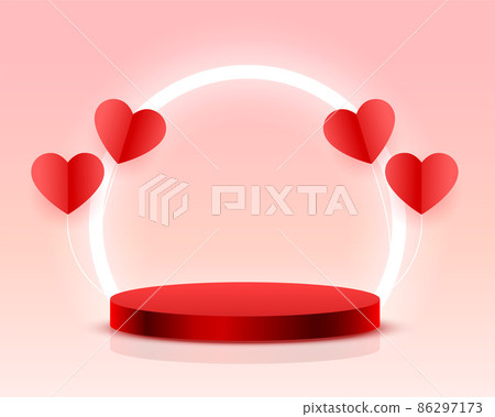 podium for product display valentines day poster podium for product display valentines day poster 86297173