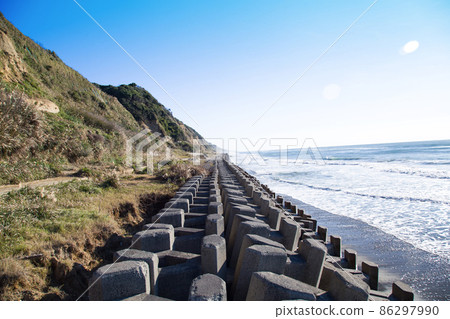 Omotehama coast in Aichi prefecture Omotehama coast in Aichi prefecture 86297990