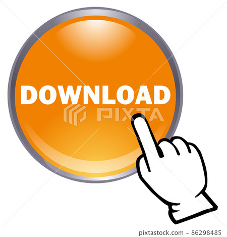 Three-dimensional, glossy hands and DOWNLOAD button Download button Website, banner white background Three-dimensional, glossy hands and DOWNLOAD button Download button Website, banner white background 86298485