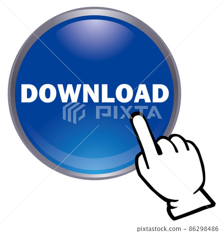 Three-dimensional, glossy hands and DOWNLOAD button Download button Website, banner white background Three-dimensional, glossy hands and DOWNLOAD button Download button Website, banner white background 86298486