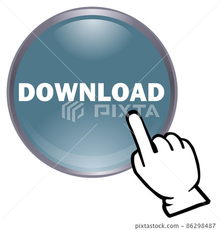 Three-dimensional, glossy hands and DOWNLOAD button Download button Website, banner white background Three-dimensional, glossy hands and DOWNLOAD button Download button Website, banner white background 86298487