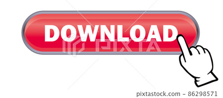 三維、光滑的手和下載按鈕下載網站、橫幅、應用程序的白色背景 三維、光滑的手和下載按鈕下載網站、橫幅、應用程序的白色背景 86298571