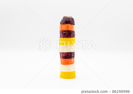 排成片的彩色胡蘿蔔 86298996