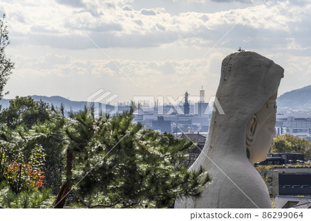 深秋從高台寺看京都市 深秋從高台寺看京都市 86299064