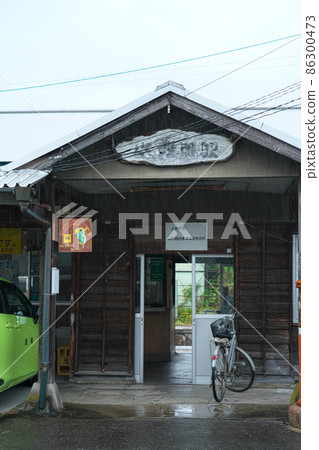 廣島縣莊原市稷美線大鹿站車站大樓 86300473