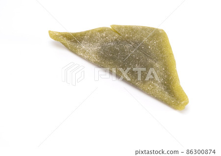 Yatsuhashi traditional kyoto sweets on white background. Japanese dessert 86300874