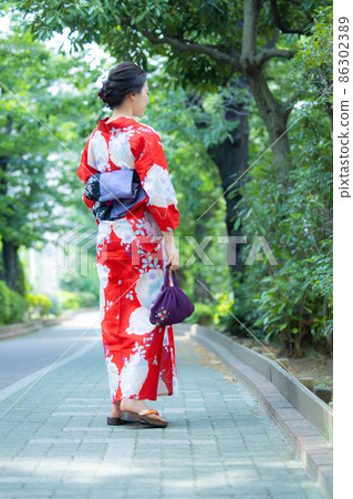 Yukata female outdoor Yukata female outdoor 86302389