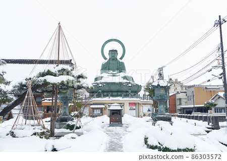 Toyama Prefecture Takaoka Great Buddha Toyama Prefecture Takaoka Great Buddha 86303572