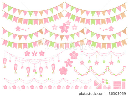 Garland Spring Color Sakura Sakura (Natural) Garland Spring Color Sakura Sakura (Natural) 86305069