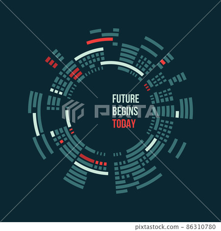 Abstract technology background Abstract technology background 86310780