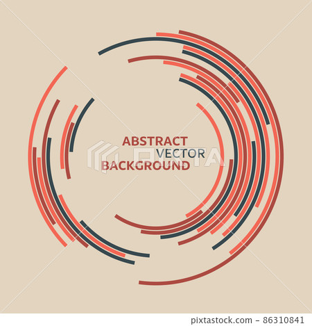 Abstract technology circles vector background Abstract technology circles vector background 86310841