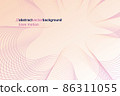 Abstract vector lines background 86311055