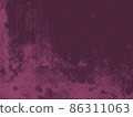 Grunge halftone dots background 86311063