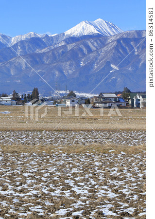 Winter Azumino and Northern Alps Winter Azumino and Northern Alps 86314581