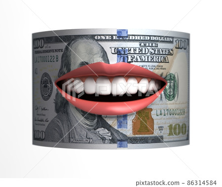 說美元鈔票 86314584