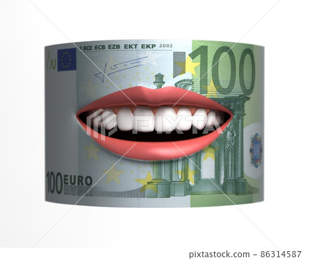 Speaking euro banknotes Speaking euro banknotes 86314587