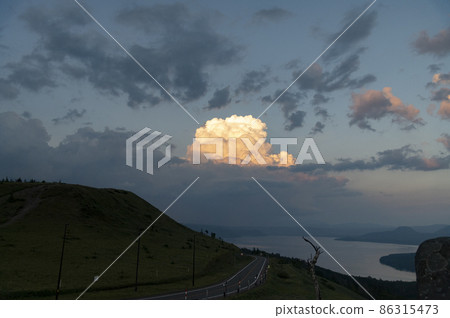 Summer Cumulonimbus Dragon's Nest Laputa 86315473