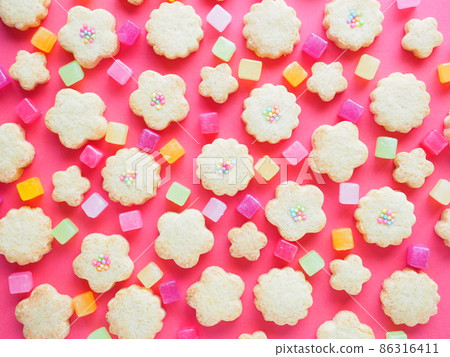 Lots of cookies and candies Lots of cookies and candies 86316411