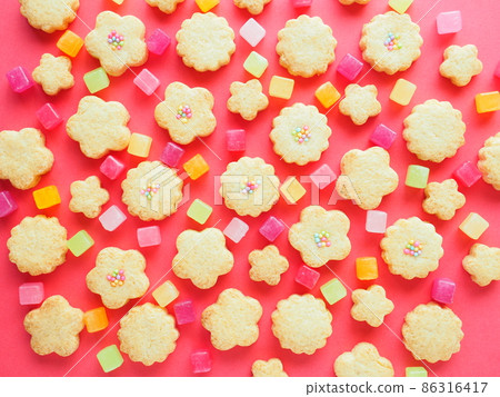 Lots of cookies and candies Lots of cookies and candies 86316417