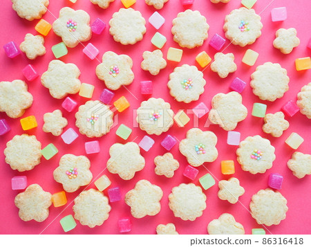 Lots of cookies and candies Lots of cookies and candies 86316418