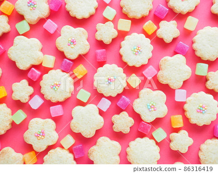 Lots of cookies and candies Lots of cookies and candies 86316419
