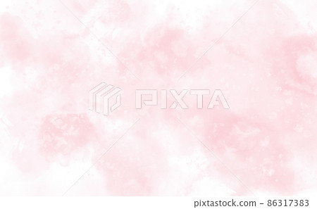 Pink Watercolor texture background with Paint Spatter 86317383