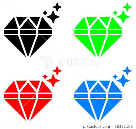 An expensive natural stone gem that shines beautifully 86321168