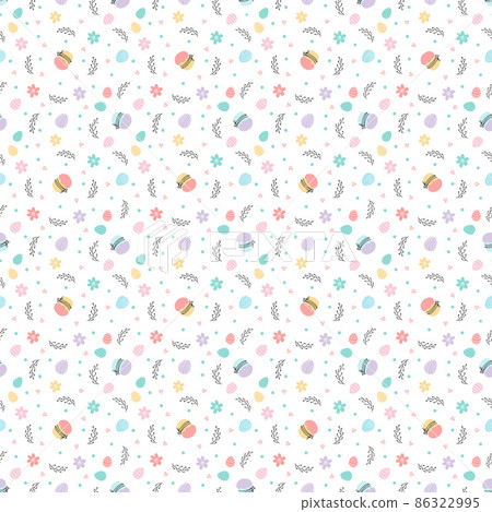 Easter background easter cake, eggs, willow, flowers Easter background easter cake, eggs, willow, flowers 86322995