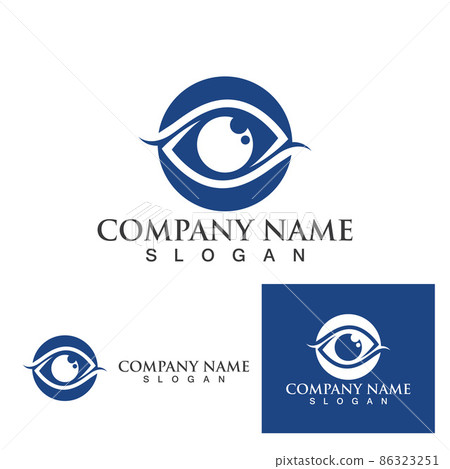 Eye care logo and symbols template vector icons app.. Eye care logo and symbols template vector icons app.. 86323251