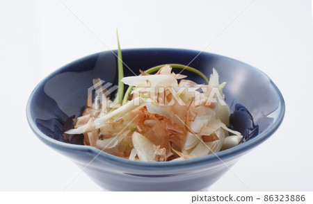Shallot with dried bonito Shallot with dried bonito 86323886