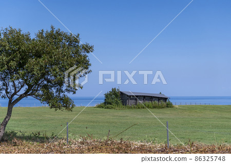 能取岬 夏季北海道 86325748