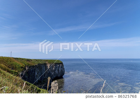 能取岬 夏季北海道 86325768