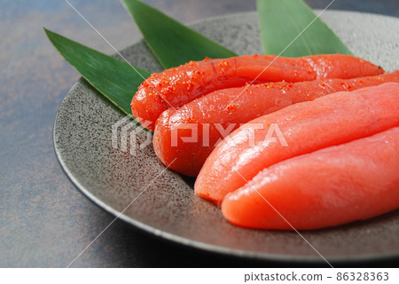 Fresh tarako and mentaiko 86328363