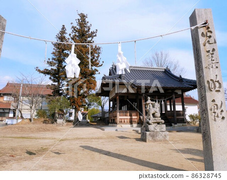 冬天的土宮神社（東廣島市高屋町白市） 86328745