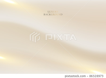 Abstract background fabric crease beige brown smooth color luxury style 86328973