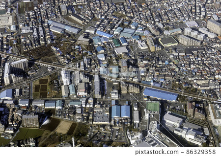 埼玉縣朝霞市本田技研工業製造中心鳥瞰圖 86329358