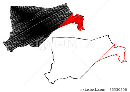 Eastern Equatoria state (States of South Sudan, Equatoria Region) map vector illustration, scribble sketch Eastern Equatoria map Eastern Equatoria state (States of South Sudan, Equatoria Region) map vector illustration, scribble sketch Eastern Equatoria map 86330296