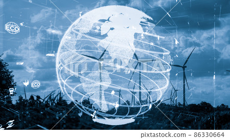 Environmental conservation technology and approaching global sustainable ESG 86330664
