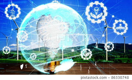 Conceptual environmental conservation and sustainable ESG development Conceptual environmental conservation and sustainable ESG development 86330748