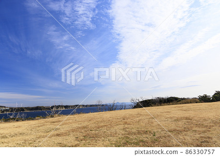 湘南三浦半島上城島的冬天 湘南三浦半島上城島的冬天 86330757