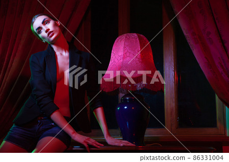 The image of a beautiful fashion woman The image of a beautiful fashion woman 86331004